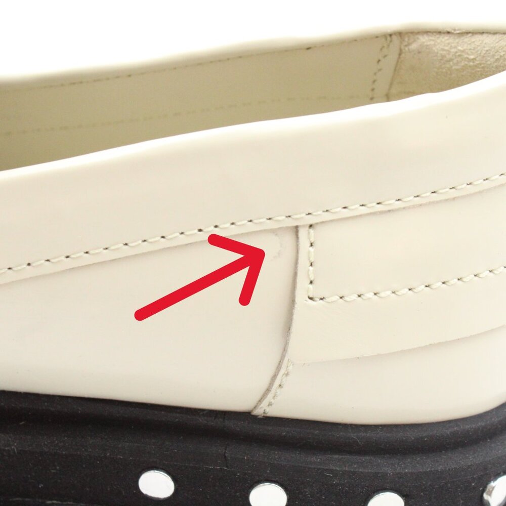 Free People Teagan Tassel Loafers in Antique Ivory US Women's Size 11 - Picture 13 of 15